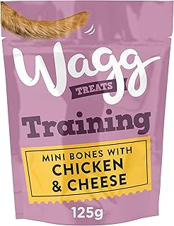 Wagg Training Treats with Chicken and Cheese 125 g (Pack of 7)