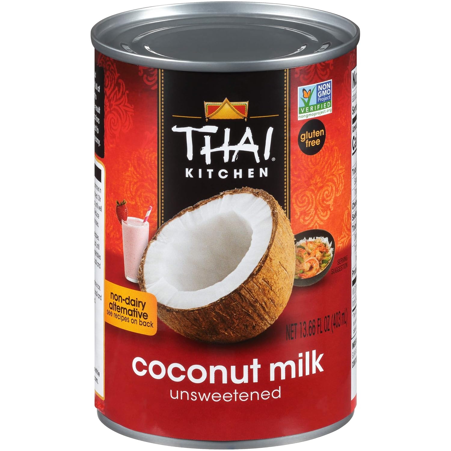 Thai Kitchen Gluten Free Unsweetened Coconut Milk, 13.66 fl oz
