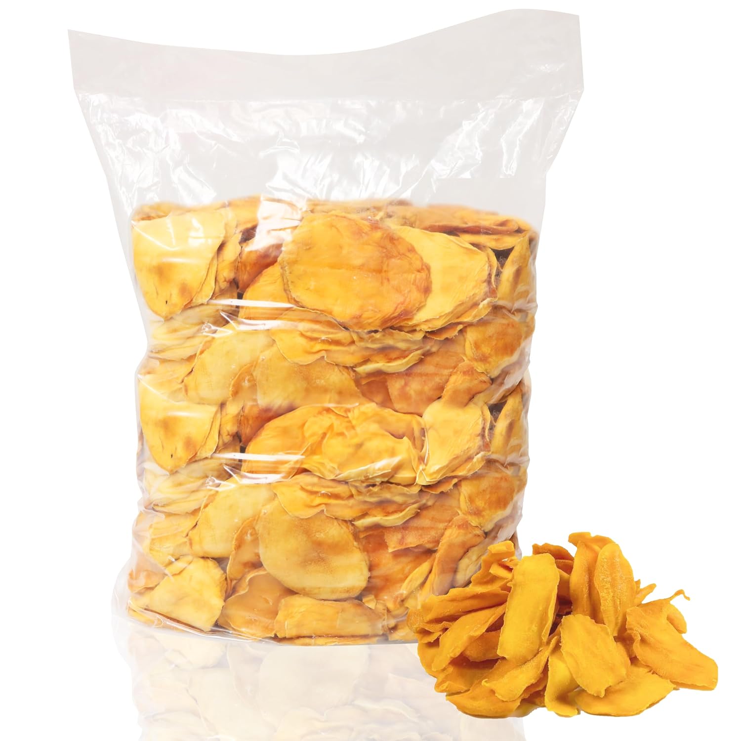 Anna and Sarah Dried Organic Mango Bulk in Bag 10 Lbs | No Sugar Added, No Preservatives, Al-Natural, Premium Quality