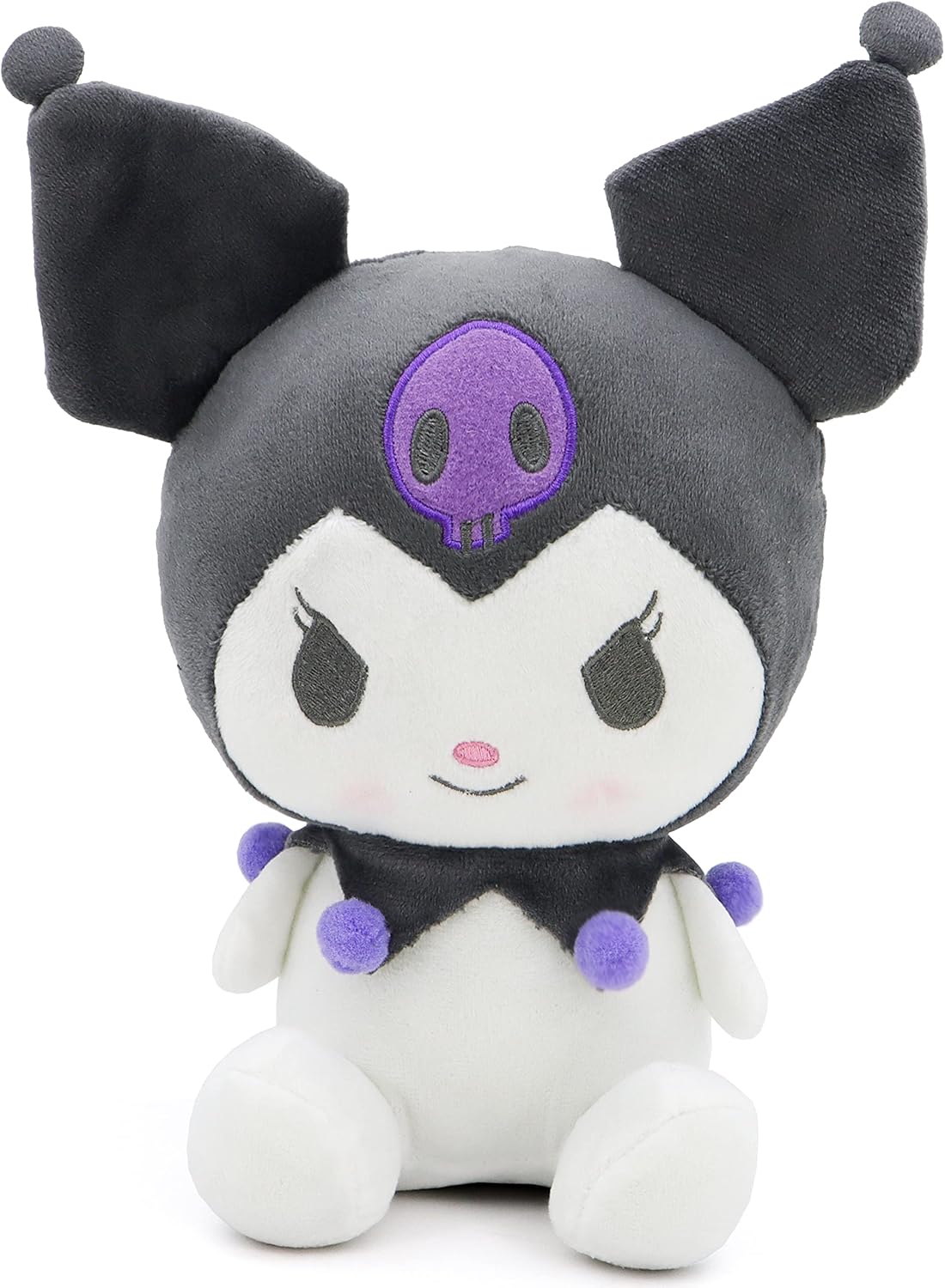 10" Cute Anime Plush Doll,Kawaii Cartoon Stuffed Plushie Toy,Gift for Children Girls Fans (Purple)