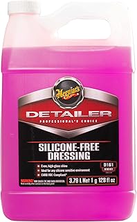 Meguiar's Professional Silicone Free Dressing D16101 - High Performance Dressing, Ideal as a Tire shine and Exterior Trim Care for a Deep, Glossy Shine that’s Body Shop Safe, 128 Oz, 1 Gal