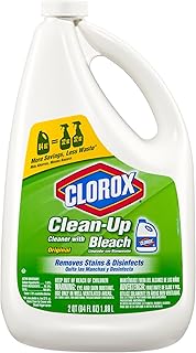 Clorox Clean-Up All Purpose Cleaner with Bleach Original, Household Essentials, 64 Ounce Refill Bottle (Package May Vary)
