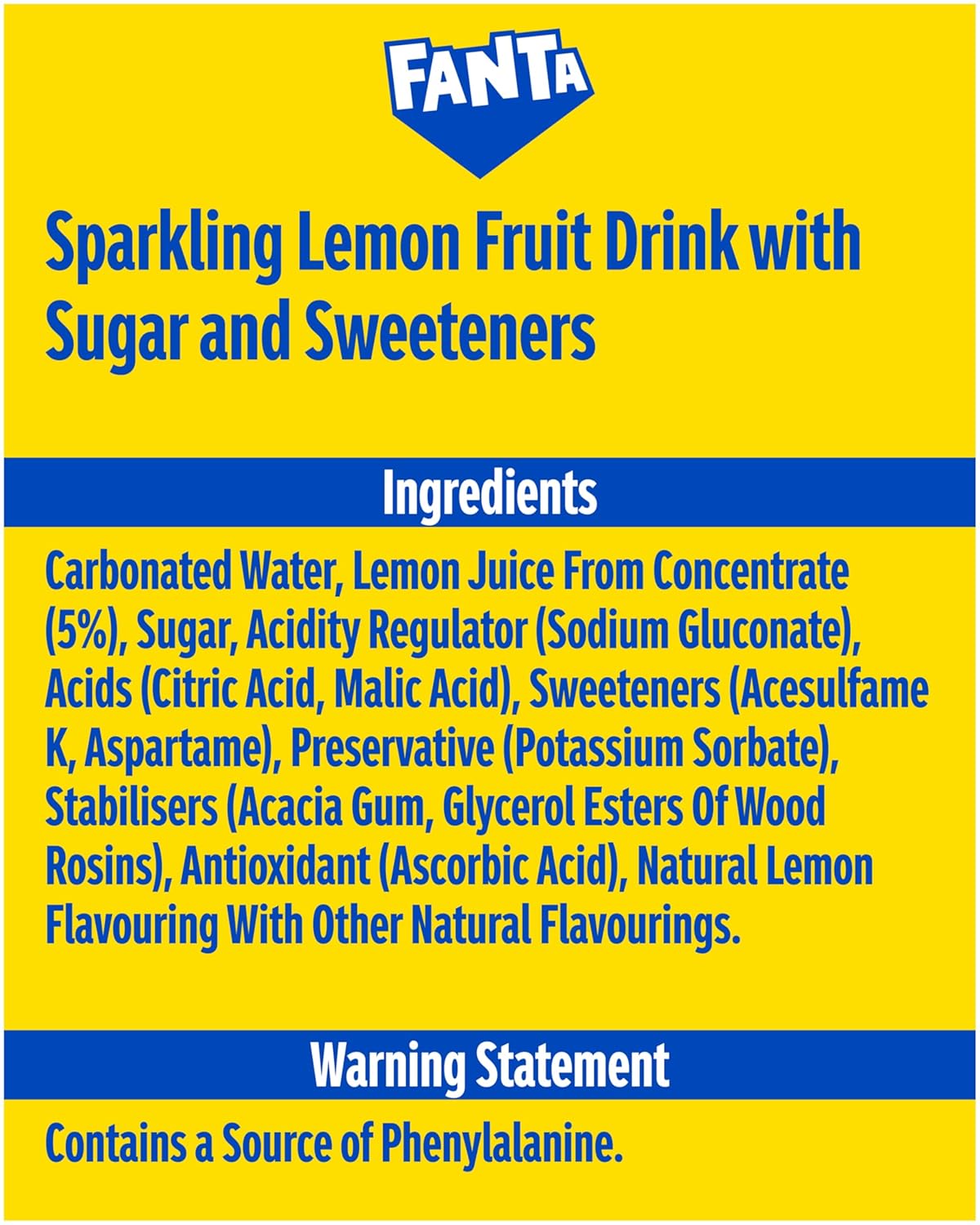 iFuntecky Fanta Lemon 24x 330ml