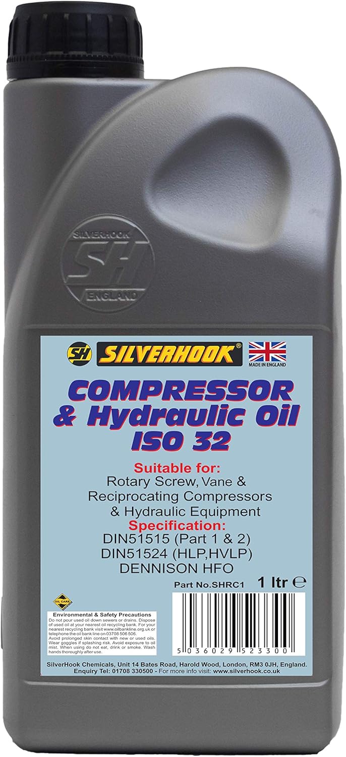 Silverhook Compressor Oil ISO32, 1 Litre