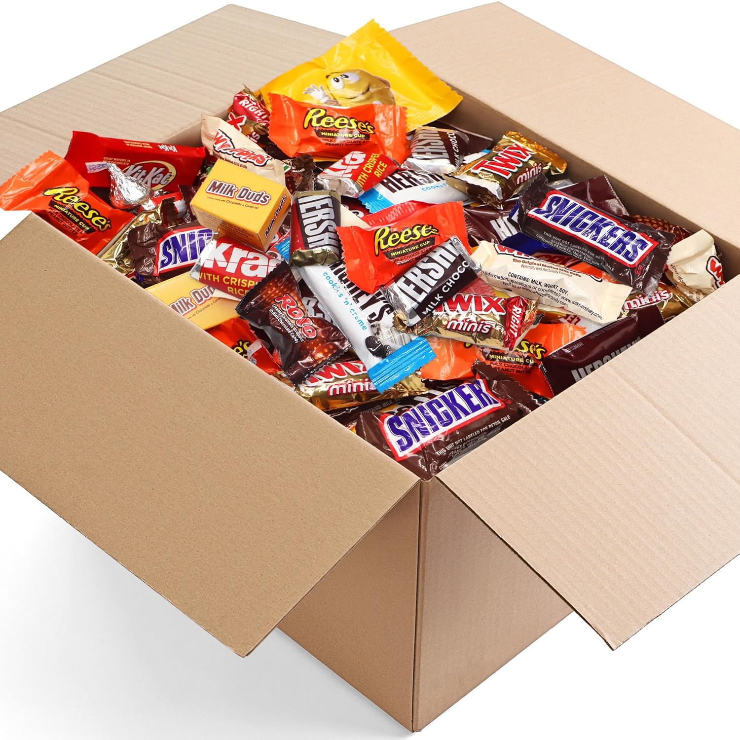 5lb Bulk Chocolate Candy Variety Pack – Individually Wrapped Assorted Chocolate Candies for Parties, Office Snacks, Candy Buffets & Treats