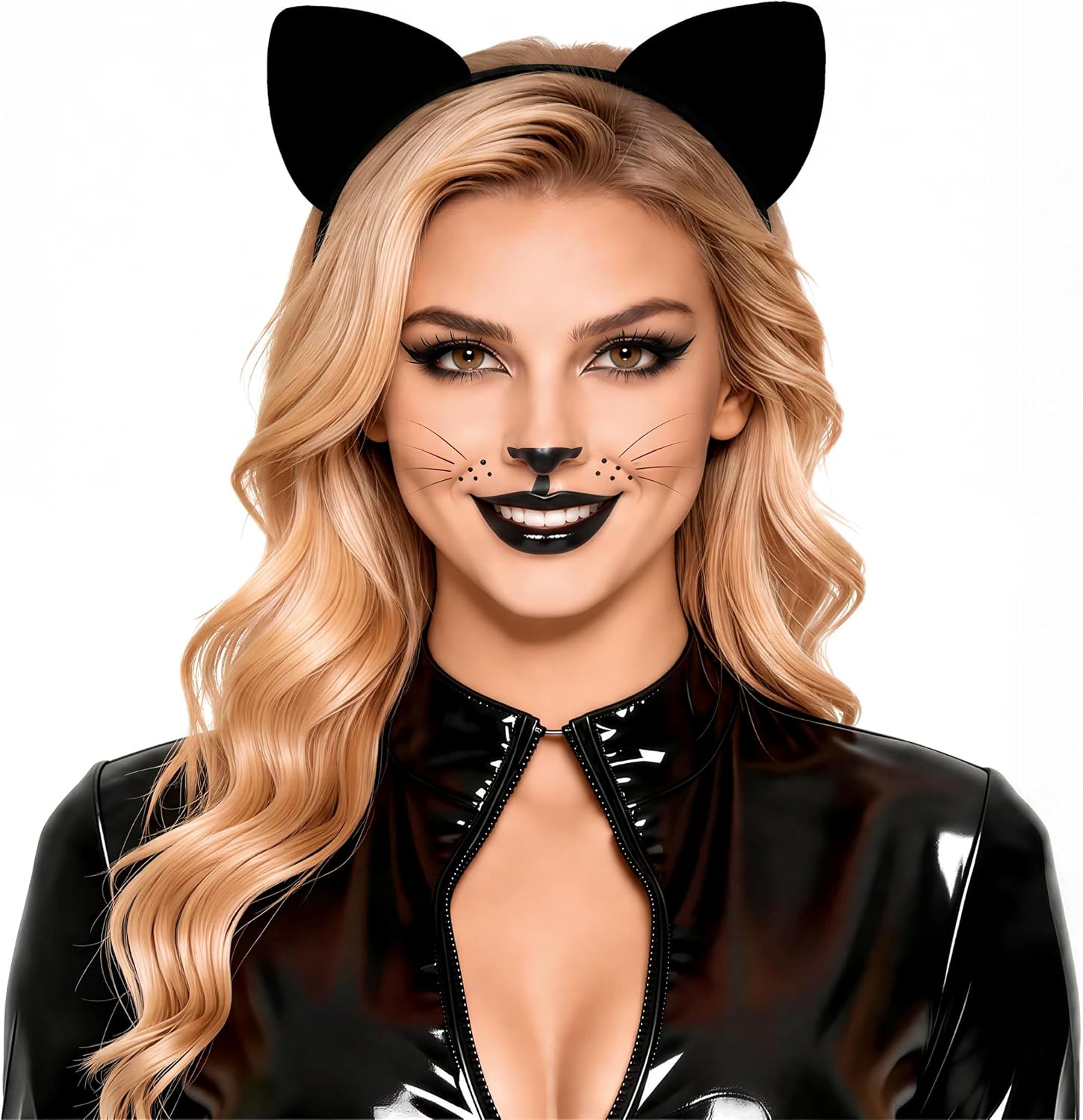 Bonnie Z. Leonardo Furry Padded Cat Ears Headband