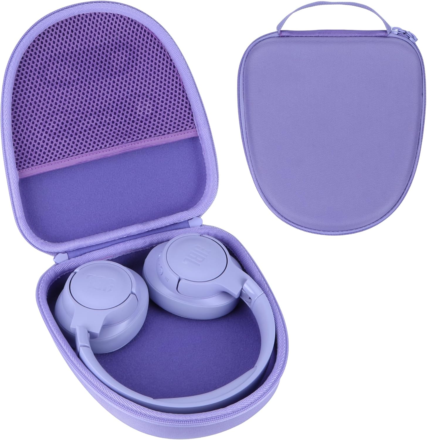 Hard Case for JBL Tune 710BT 720BT 510BT 660NC 700BT 570BT 760NC 750BTNC 660BTNC 560BT 520BT 670BT T770NC JBL Live 650BTNC 400BT 500BT 460NC Headphones (Purple Case)