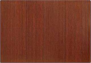 Anji Mountain Office Chairmat Thickest & Sturdy Bamboo Chairmats Highly Premium Quality Anti-Slip Heavy Duty for Multi-Purpose Hardwood Floor Office & Home Floor Protector Office Chair mat-5mm Thick