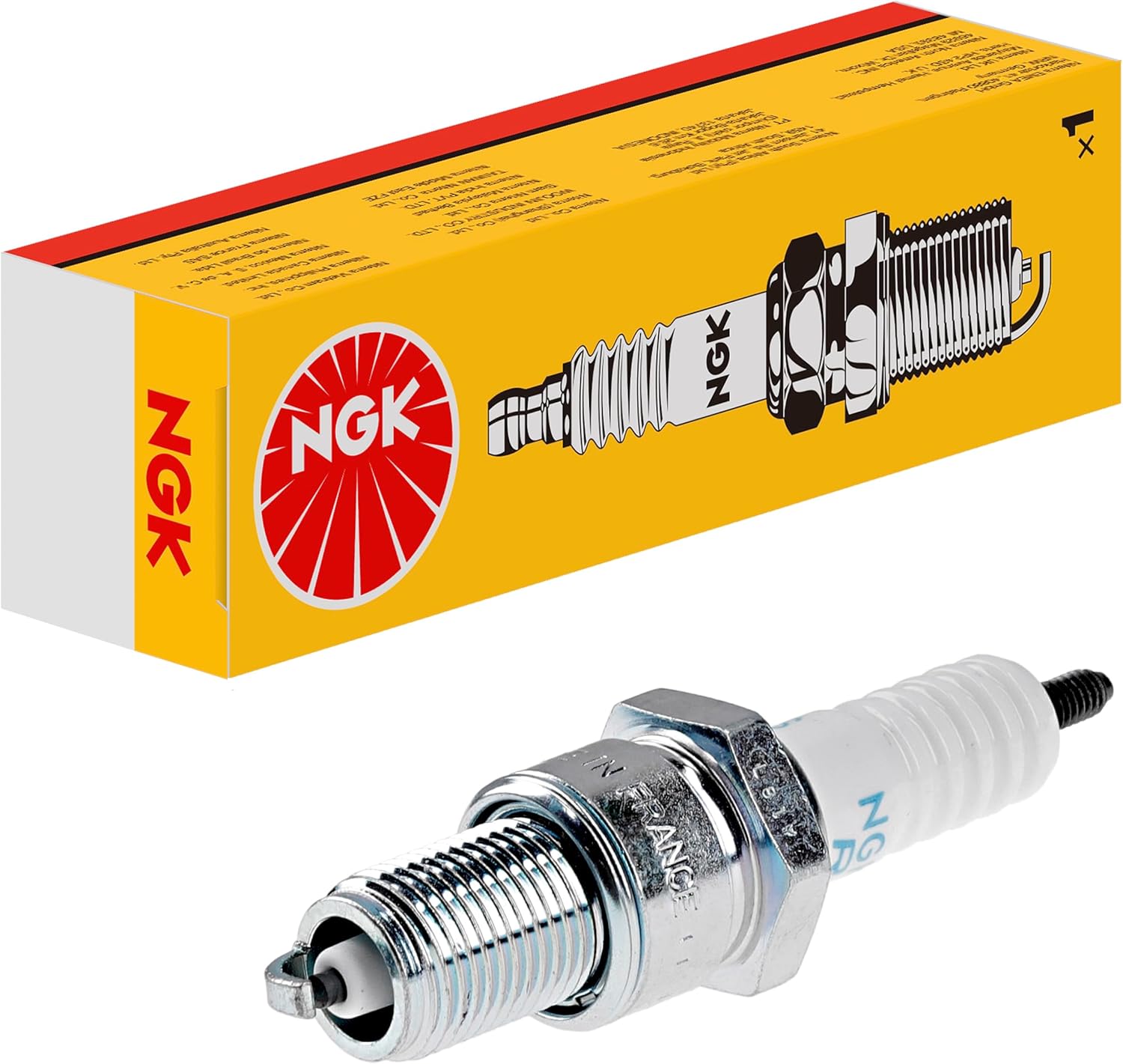 NGK Genuine BPR5ES Spark Plug, Yellow