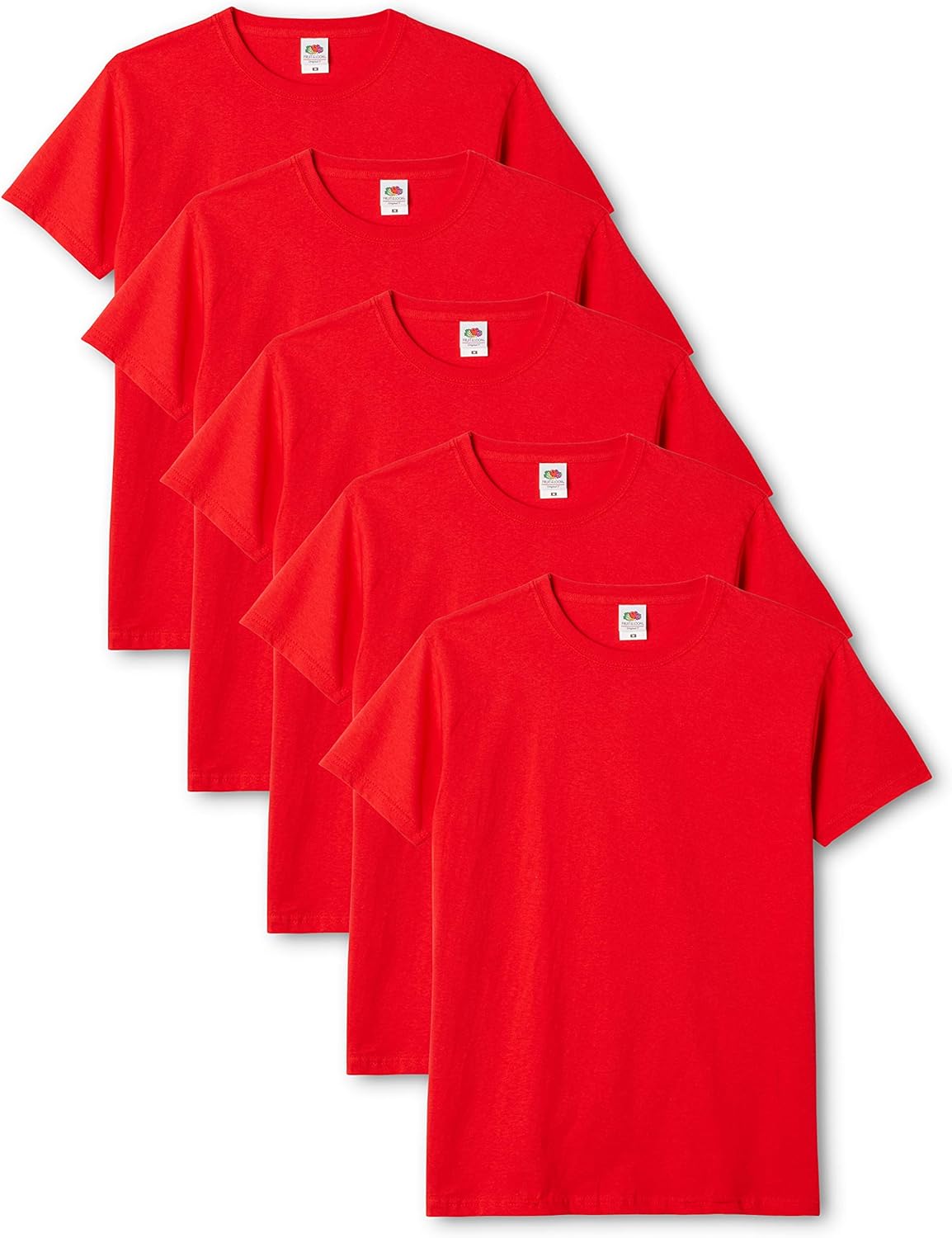 Fruit of the Loom Men's Original T. T-Shirt (Pack of 5)