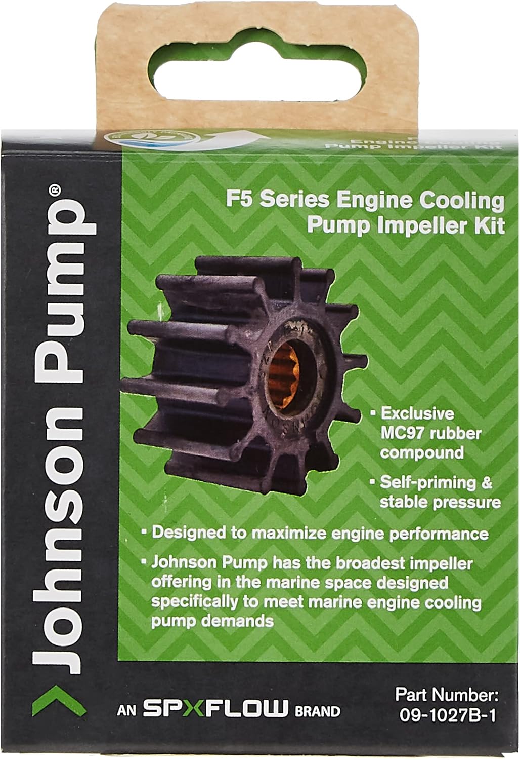Johnson Pump 09-1027B-1 Impeller 09-1027B-1 for F5 Pump