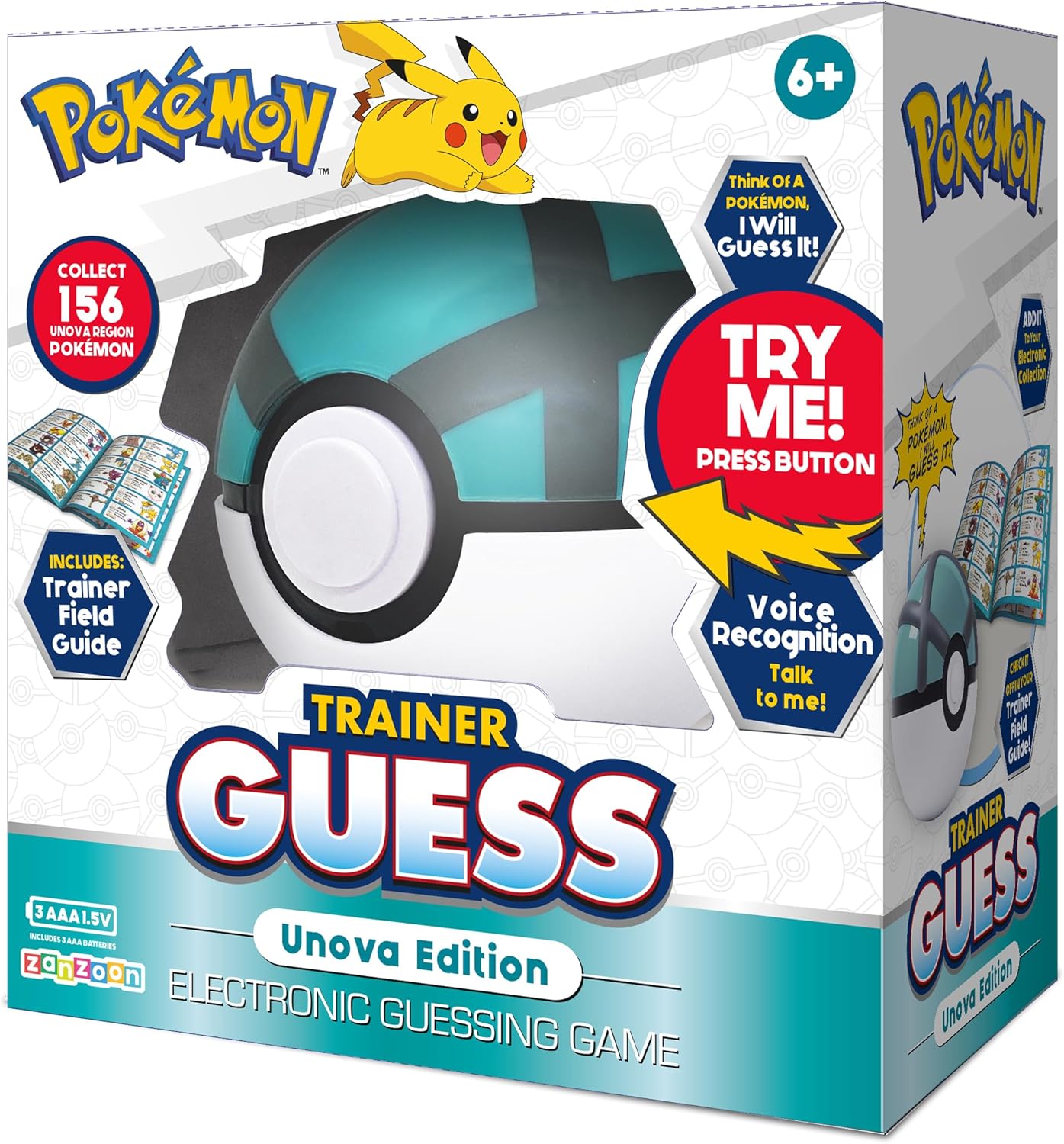 Pokémon Trainer Guess - Unova Edition. Electronic voice recognition guessing game! GUESS and COLLECT 156 Iconic