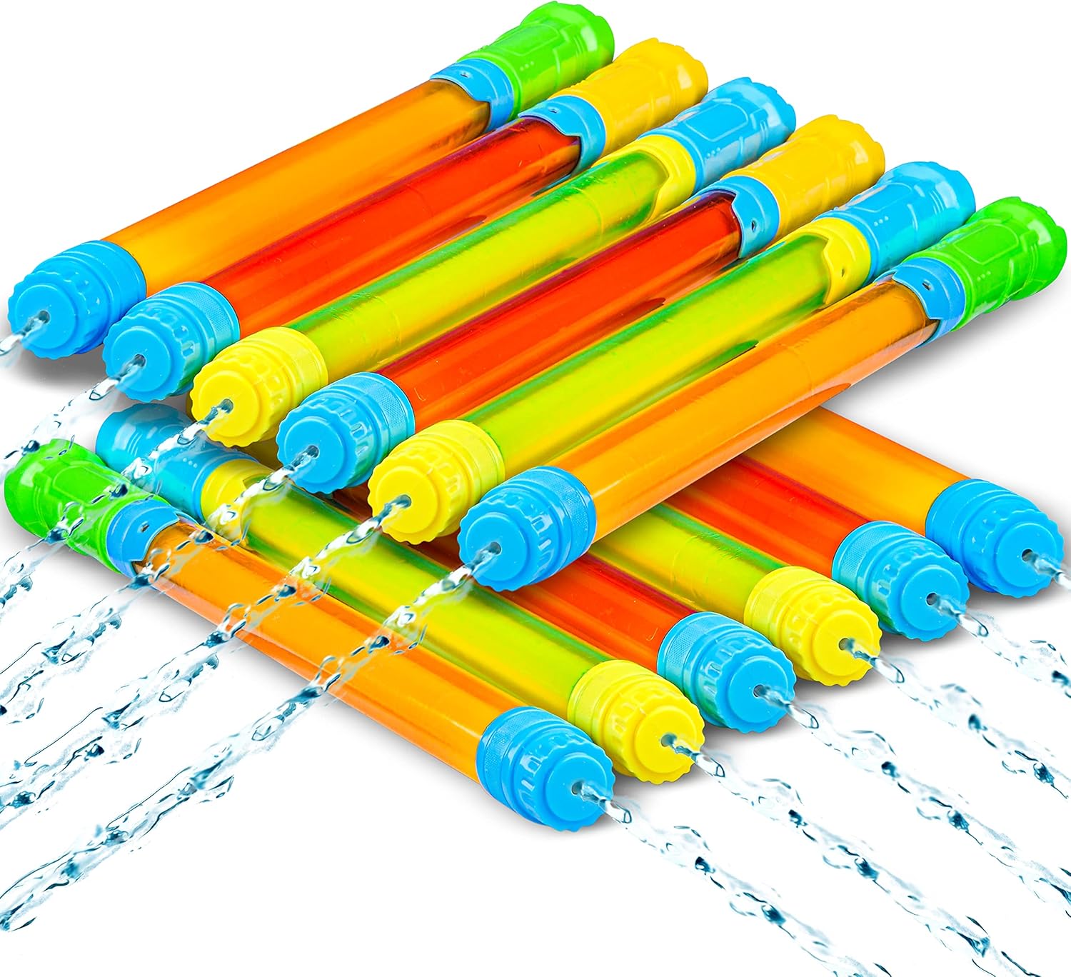 JOYIN 12 Pack Water Soaker Bulk, 16.5"/41.9cm Summer water Blasters Squirt Guns for Kids Outdoor Swimming Pool, Backyard, Beach Game Water Fighting Play Toys