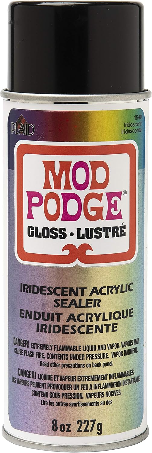 Mod Podge Iridescent Acrylic Spray Sealer, 8 oz