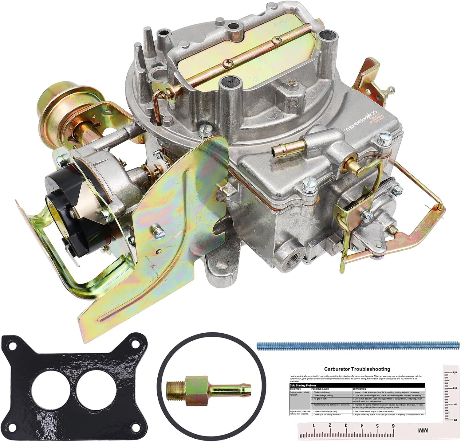 2 Barrel Carburetor Carb 2100 2150 A800 Carburetor For Ford 289 302 351 F100 F250 F350 Jeep 360 Mustang Replace Motorcraft/Autolite 2100 2150 Carburetor Electric Choke