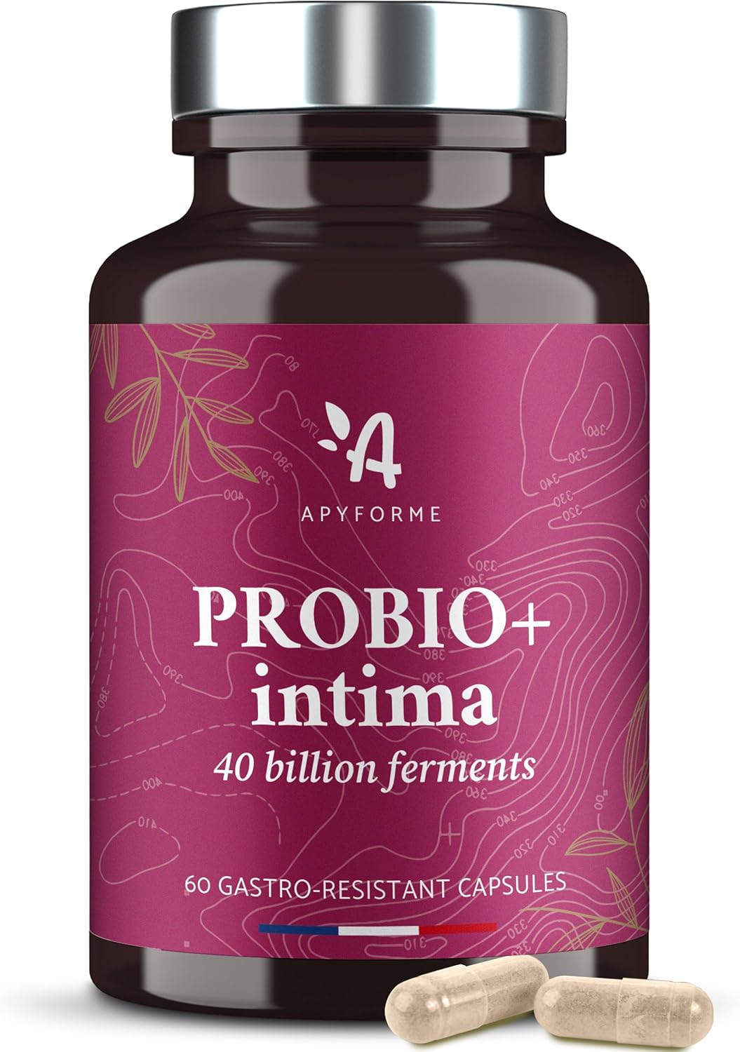 Apyforme - Probiotics for Women Vaginal Health - Up to 40 Billion CFU/Day - 4 Strains of Lactobacillus Reuteri, Rhamnosus Crispatus, and Acidophilus - Probio+ Intima
