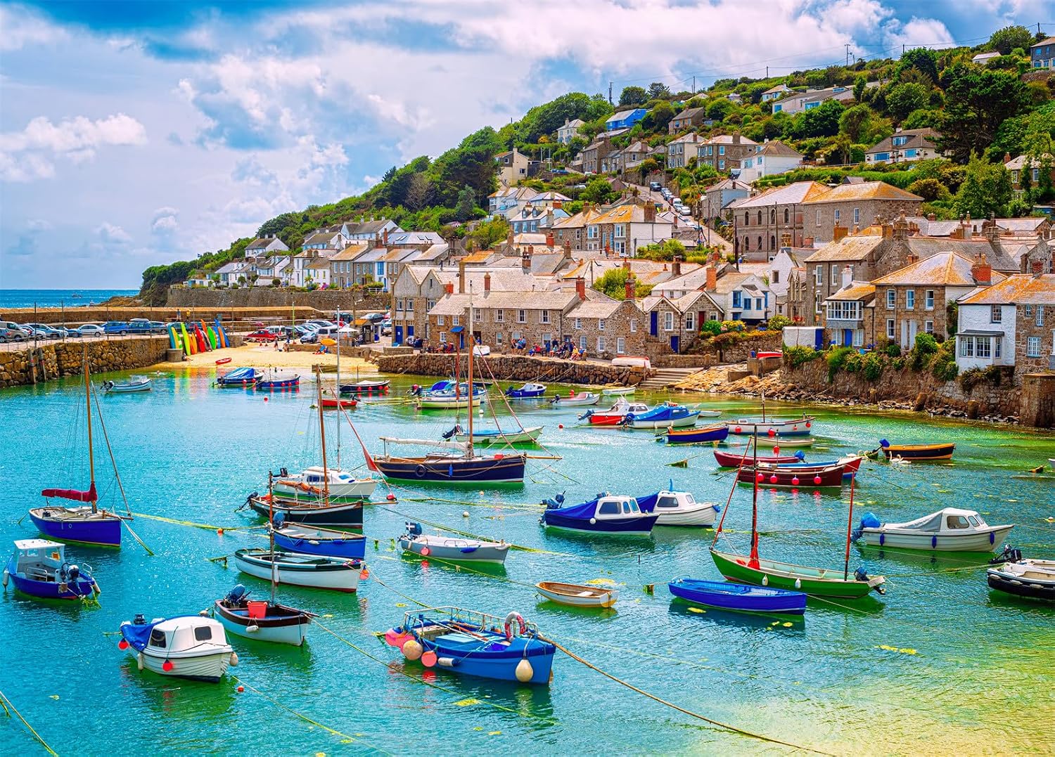 Mousehole Harbour Jigsaw Puzzles for Adults 1000 Jigsaws