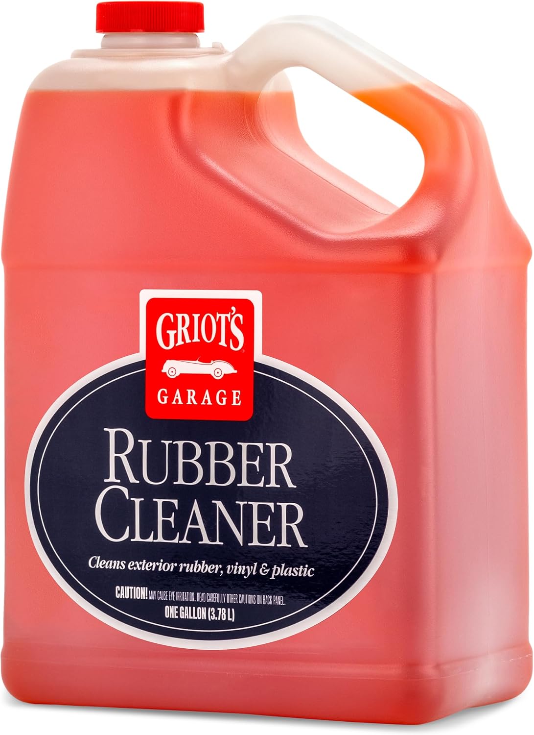 Griot's Garage Rubber Cleaner for Car Cleaning and Detailing, Works on Tires, Trims, and Moldings 11137, One Gallon