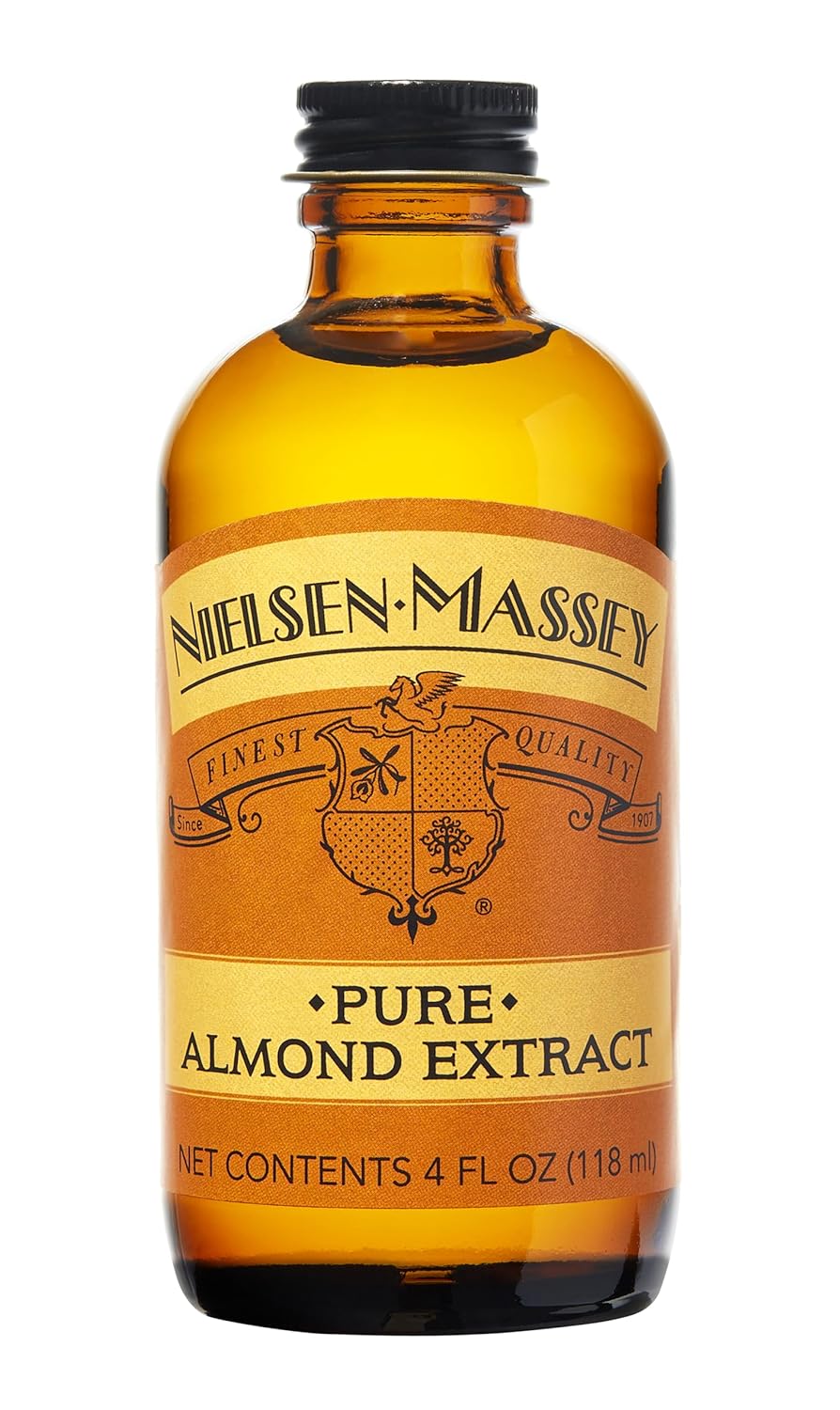 Nielsen-Massey Pure Almond Extract, with gift box, 4 ounces