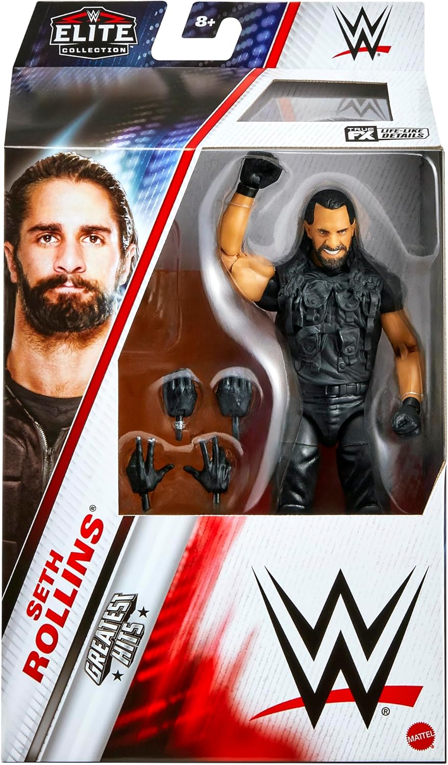 WWE Seth Rollins (Shield) Elite Greatest Hits 7 Toy Wrestling Action Figure