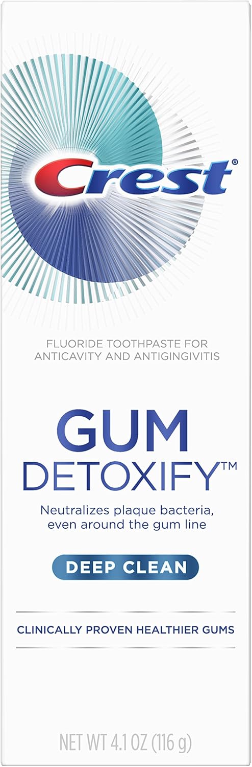 Crest Gum Detoxify Deep Clean Toothpaste