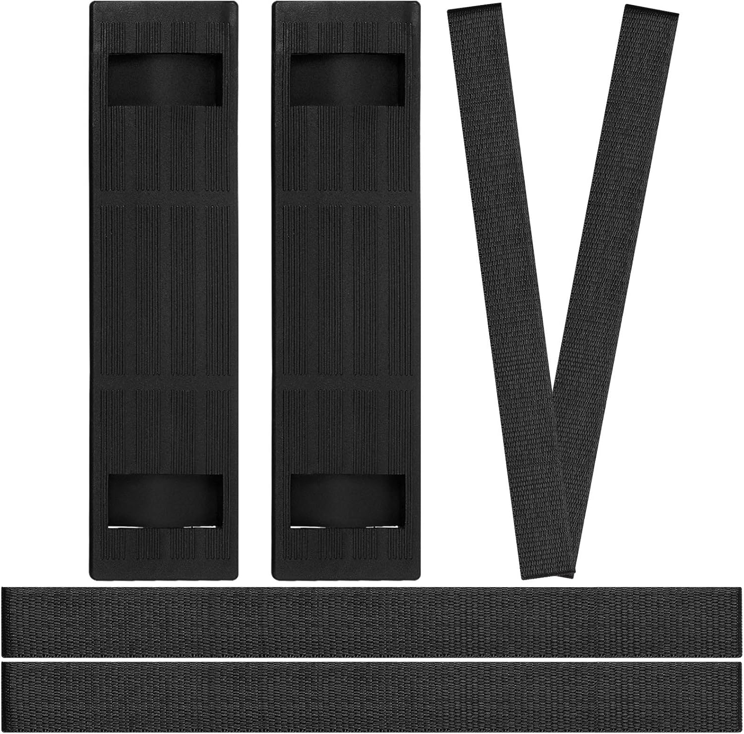 6 Pieces Adjustable Hoverboard Straps and Strap Protector Hook and Loop Fastening Cable Hoverboard Replacement Straps for Self Balance Scooter