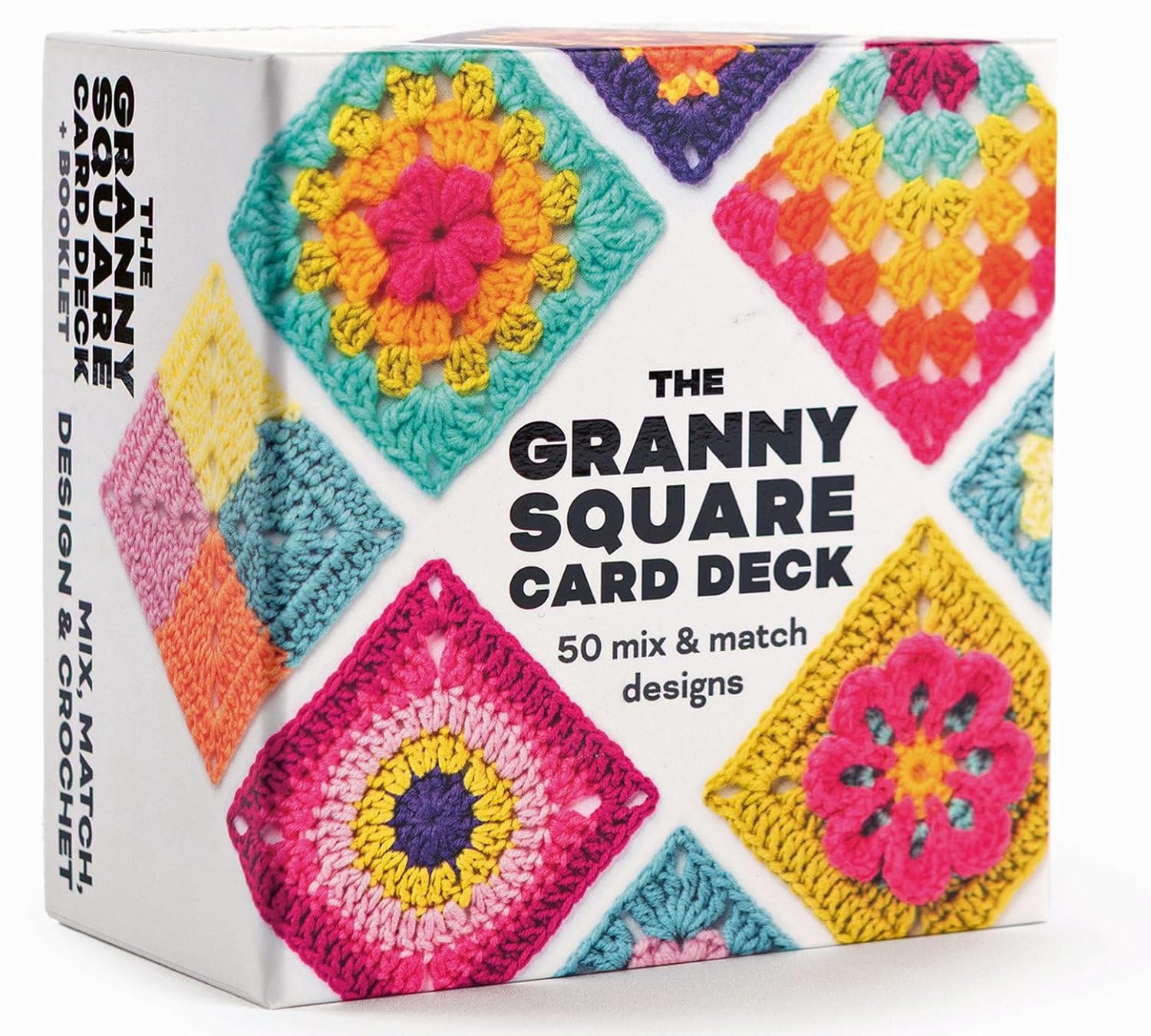 The Granny Square Card Deck: 50 mix and match designs