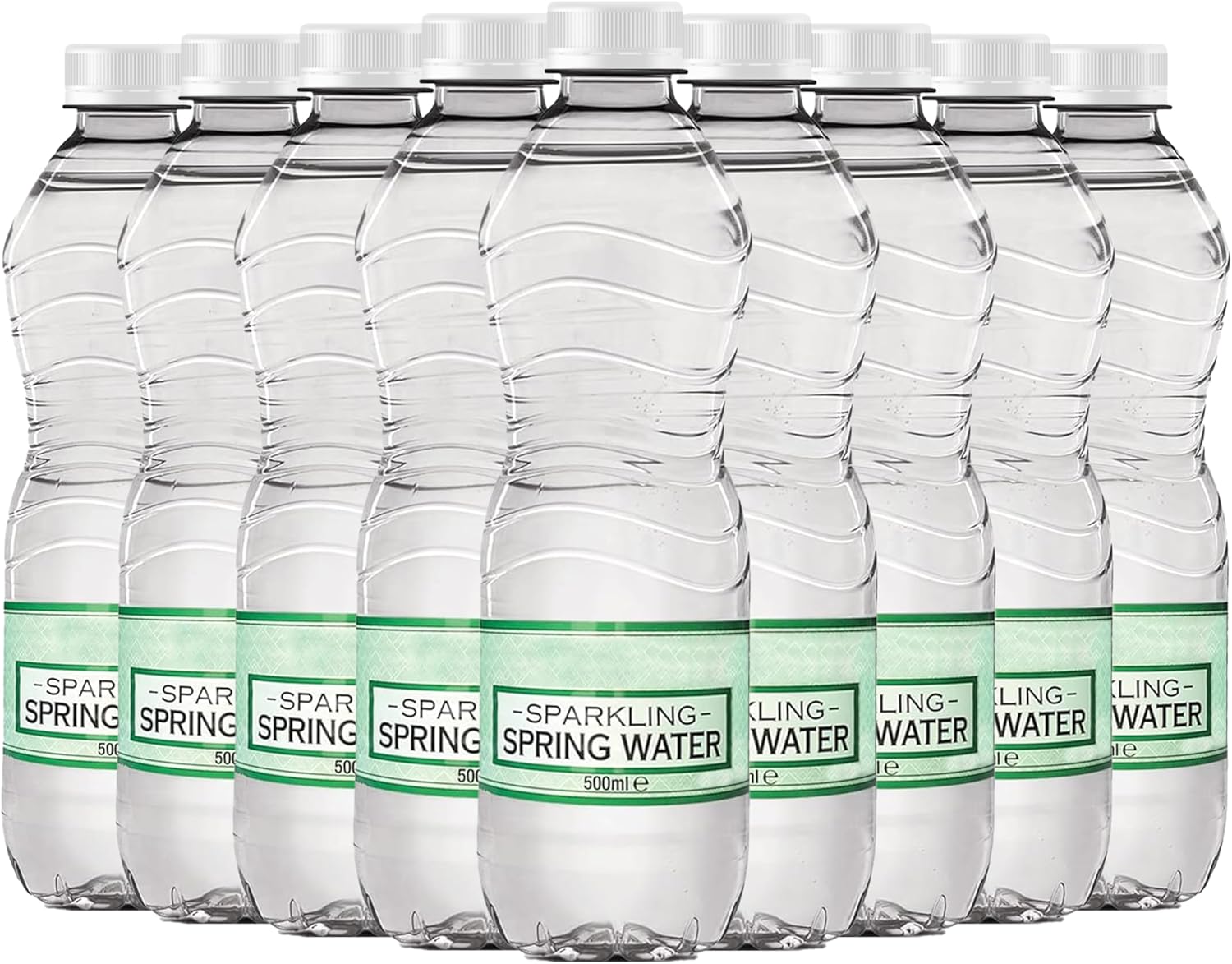 Hydro Spring Still and Sparkling 500ml and 330ml Water Bottles Case-Bottled Water Multipack - Hydration Pack for Everyday Use (20 pack 500ml, Sparkling)
