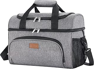Lifewit Large Cooler Bag Insulated Lunch Bag Lightweight Portable Cool Bag Double Layer for Picnic, Beach, Work, Trip