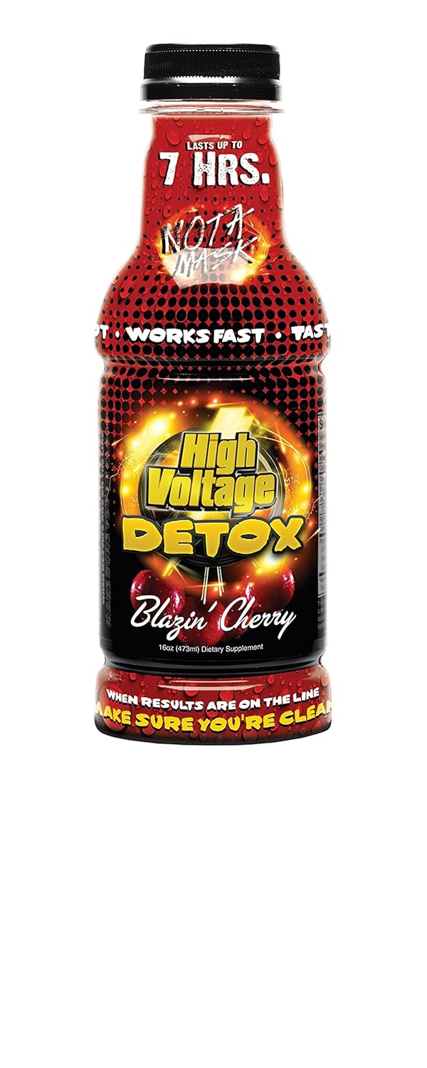 High Voltage Detox Drink 16oz Blazin' Cherry