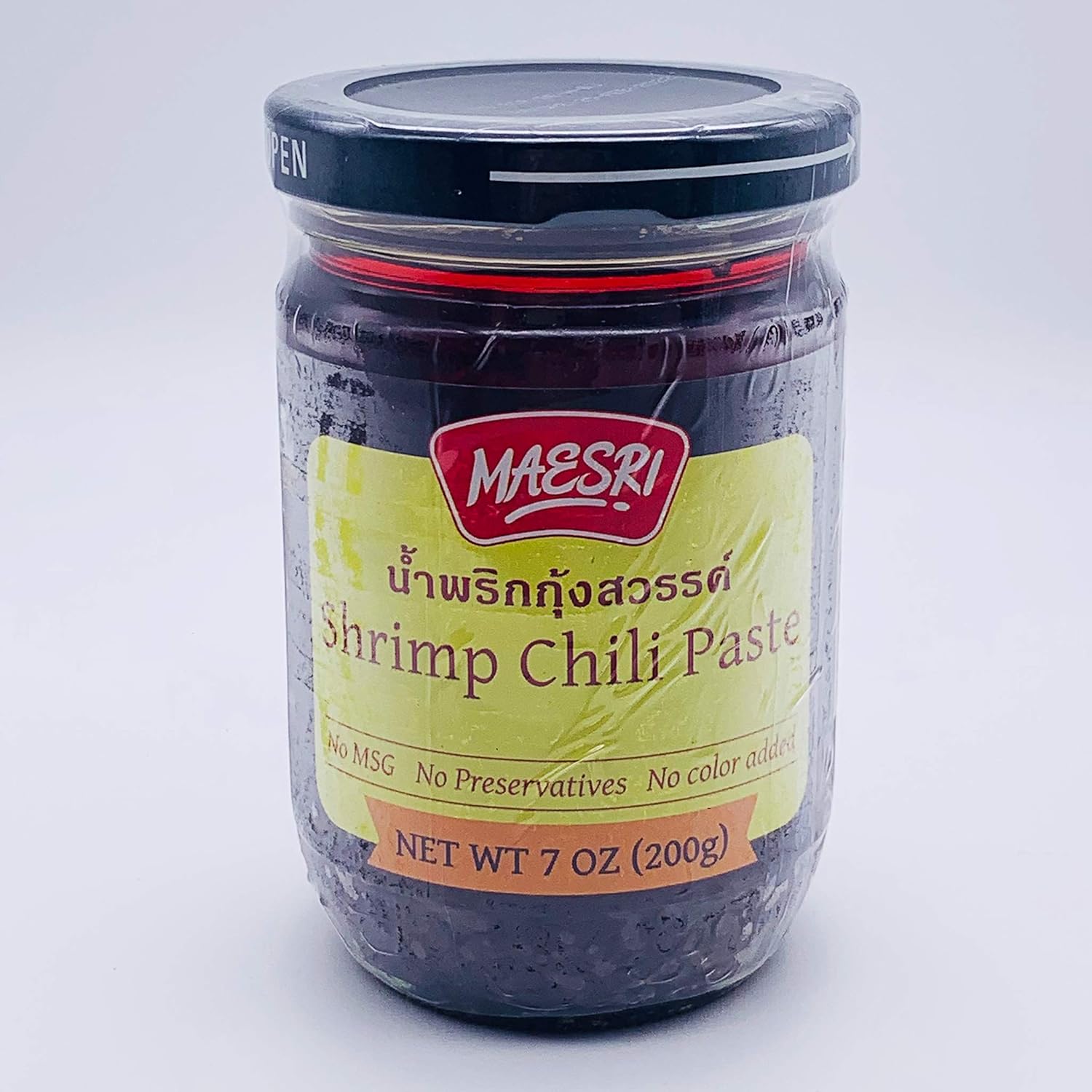 Thai Shrimp Chilli Paste 200g by Mae Sri