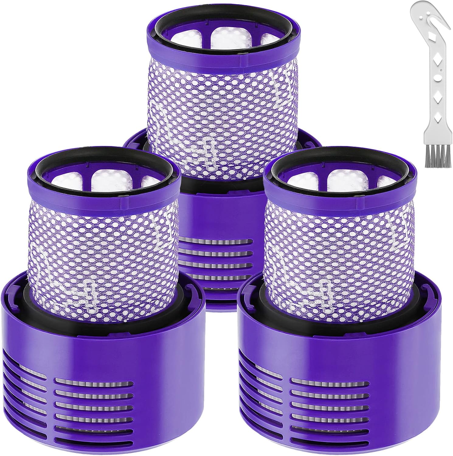 3 Pack V10 Filters Replacement for Dyson Cyclone Series