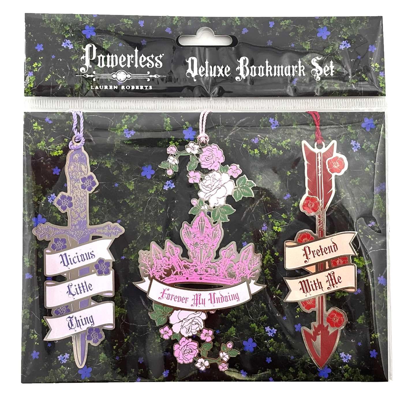 Lauren Roberts: Powerless Trilogy Deluxe Bookmark Set (Set of 3)