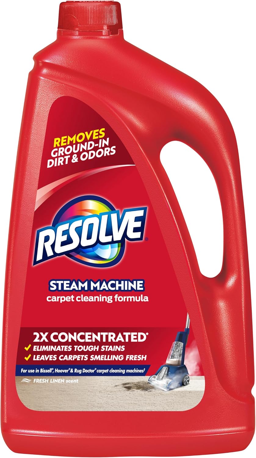 Resolve® Steam Carpet Cleaner Solution, Carpet Shampoo, 3.75 Lb Bottle