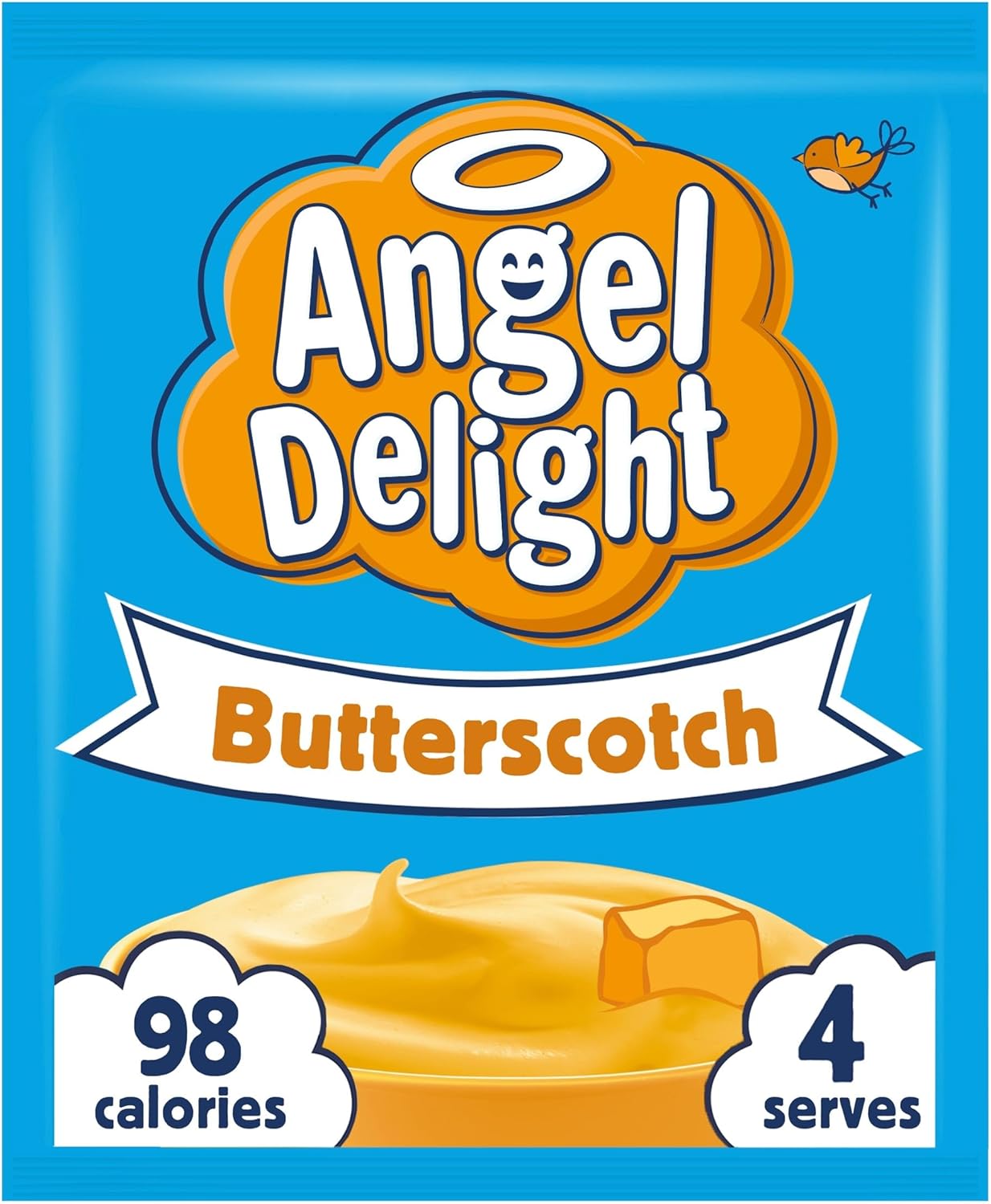 Angel Delight Smooth & Creamy Butterscotch Flavour Instant Dessert Mix, 59 g Sachet (Pack of 1)