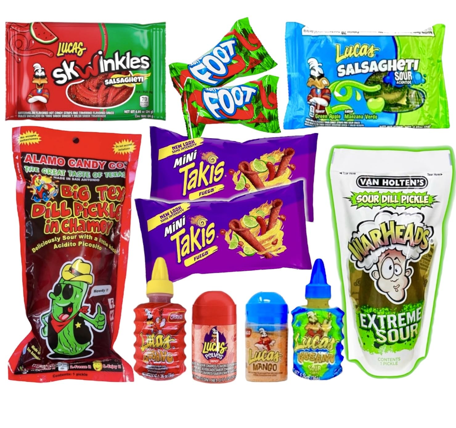 Queenz Candiez Viral Sour And Chamoy Pickle Kit DUO