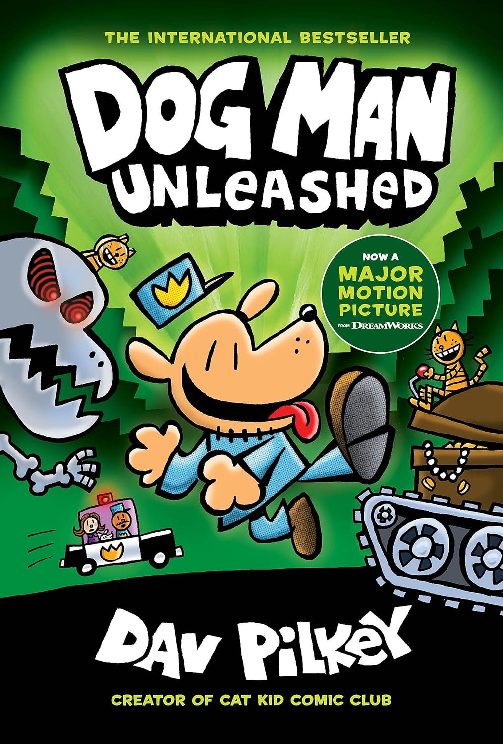 Dog Man Unleashed: A Graphic Novel (Dog Man #2): From the Creator of Captain Underpants