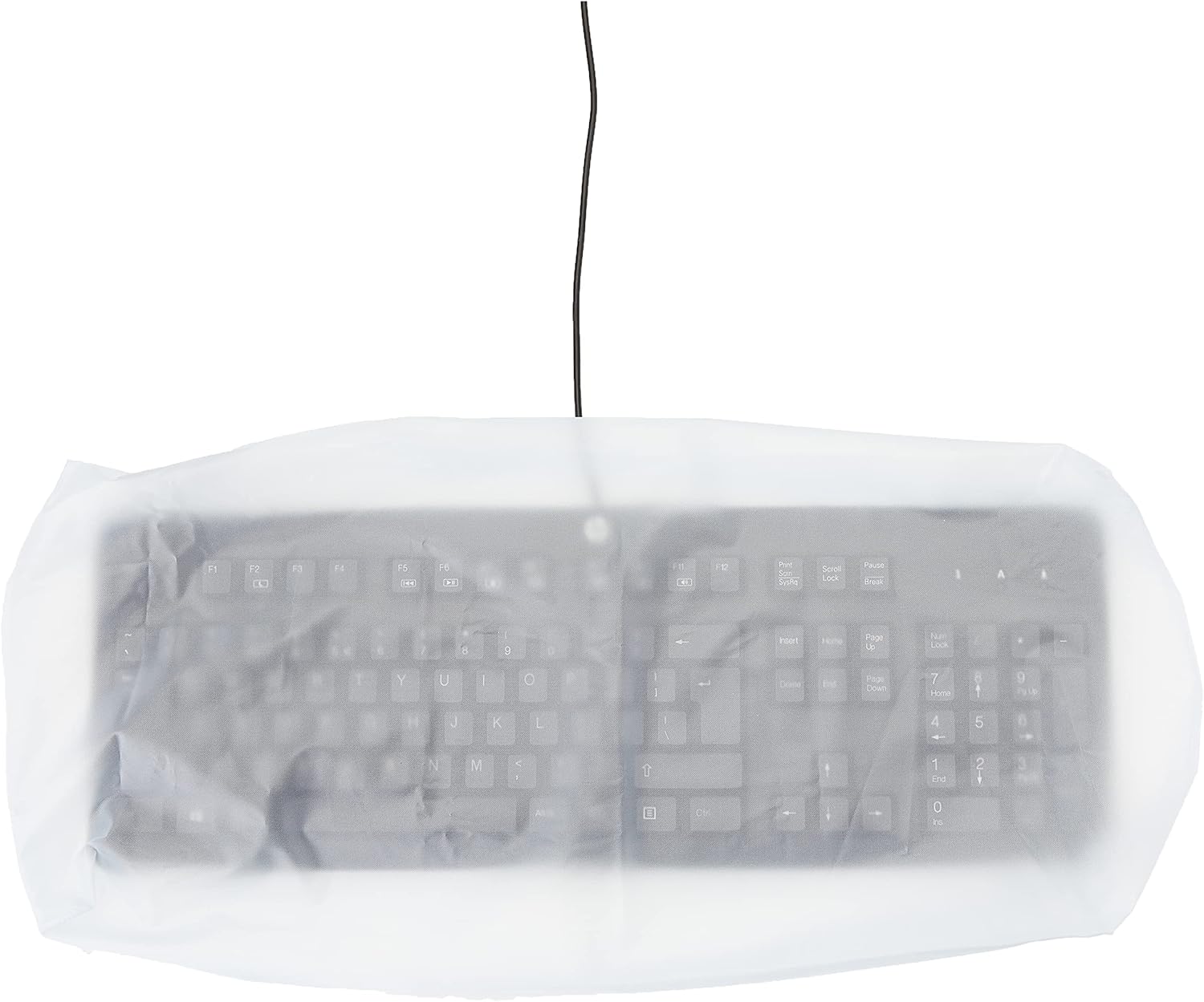 Hama | Protective Dust Cover for Keyboards | Transparent | 48 x 5 x 21.5 cm