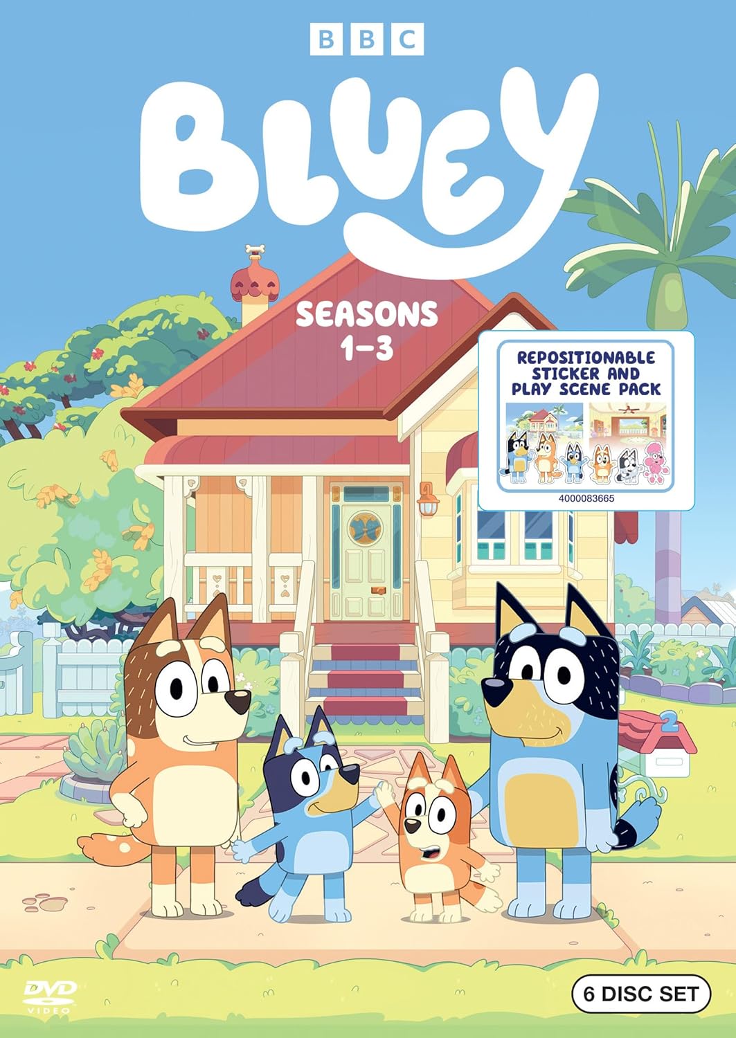 Bluey: Seasons 1-3 (DVD)