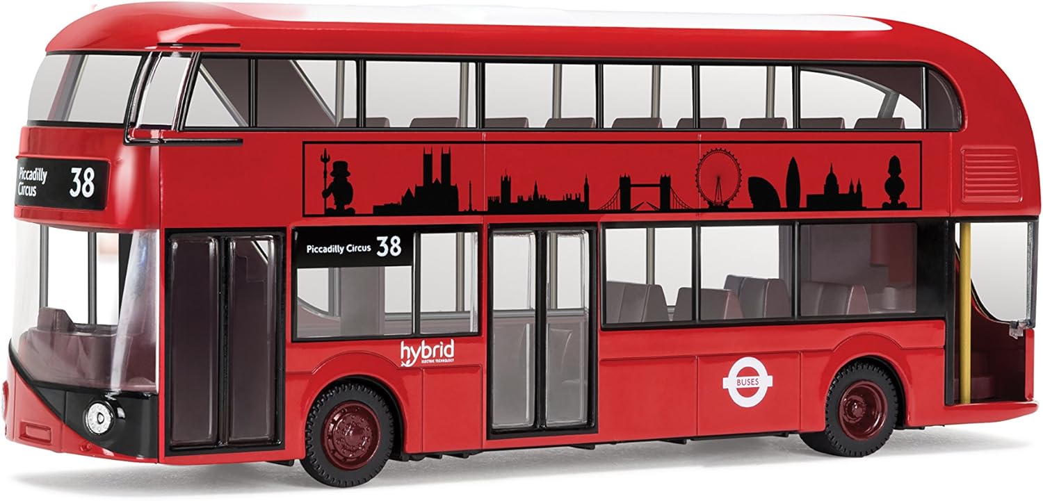 Corgi GS89202 Best of British New Routemaster For London Model, Red,13.4 x 17.2 x 6.2 cm; 244.5 Grams