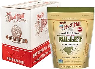 Bob's Red Mill Whole Grain Millet, 28-ounce (Pack of 4)