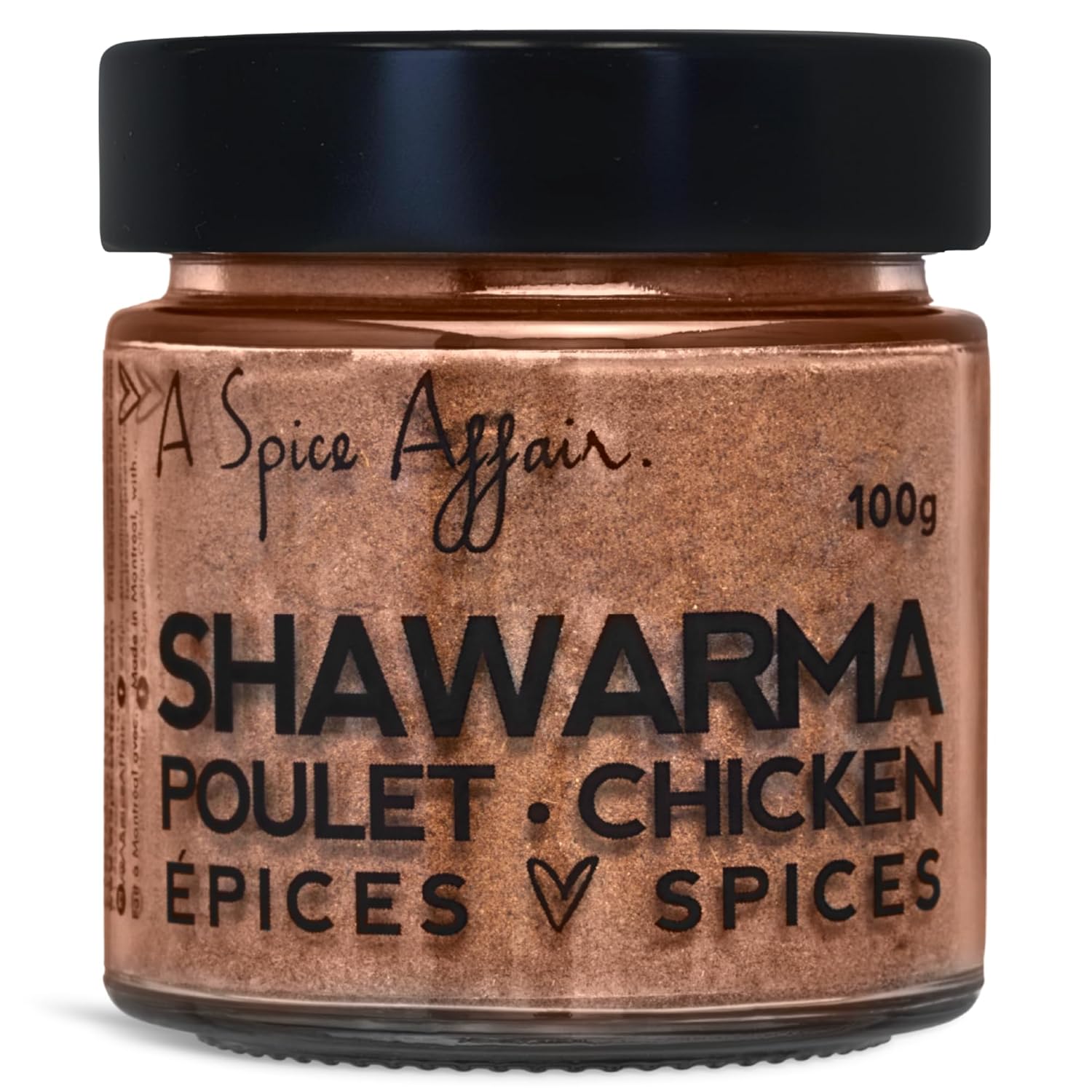 A Spice Affair’s Shawarma Chicken Spice - 100 g (3.5 oz) - Shawarma Spice Blend & Seasoning, Shawarma Spice Mix