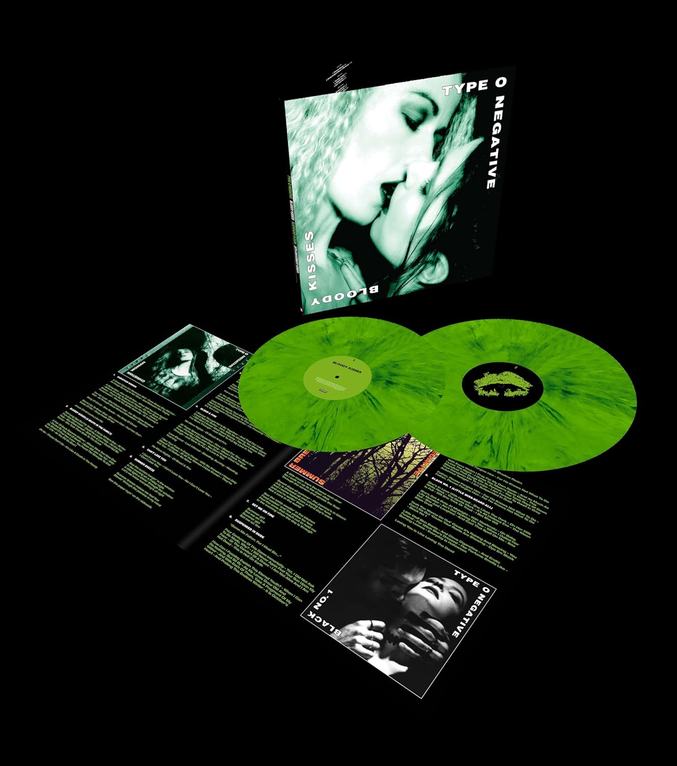 'Blood Kisses: Suspended In Dusk (Limited Edition Green & Black 2LP Vinyl)'