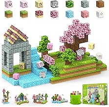 Magnetic Blocks,108PCS Magnetic Tiles Building Blocks,Build Mine Magnet World Garden Set,Toddler STEM Sensory Construction Toys 3 4 5 6 7 Girls Boys Christmas Birthday Gifts for 3+ Years Old Kids