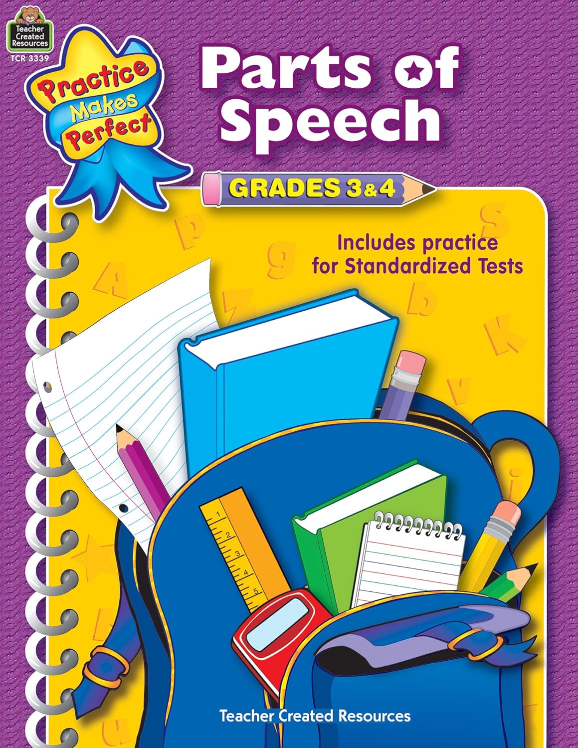 Parts of Speech Grades 3-4: Grades 3 & 4 (Language Arts)