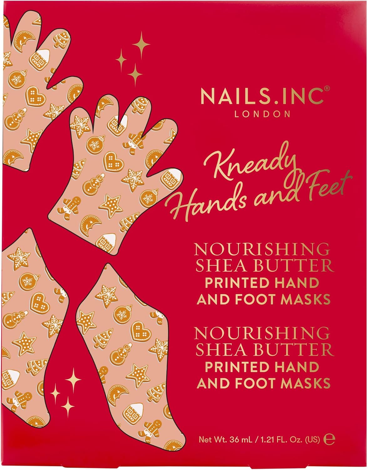 Nails.INC Kneady Hands And Feet Hand and Foot Masks Set