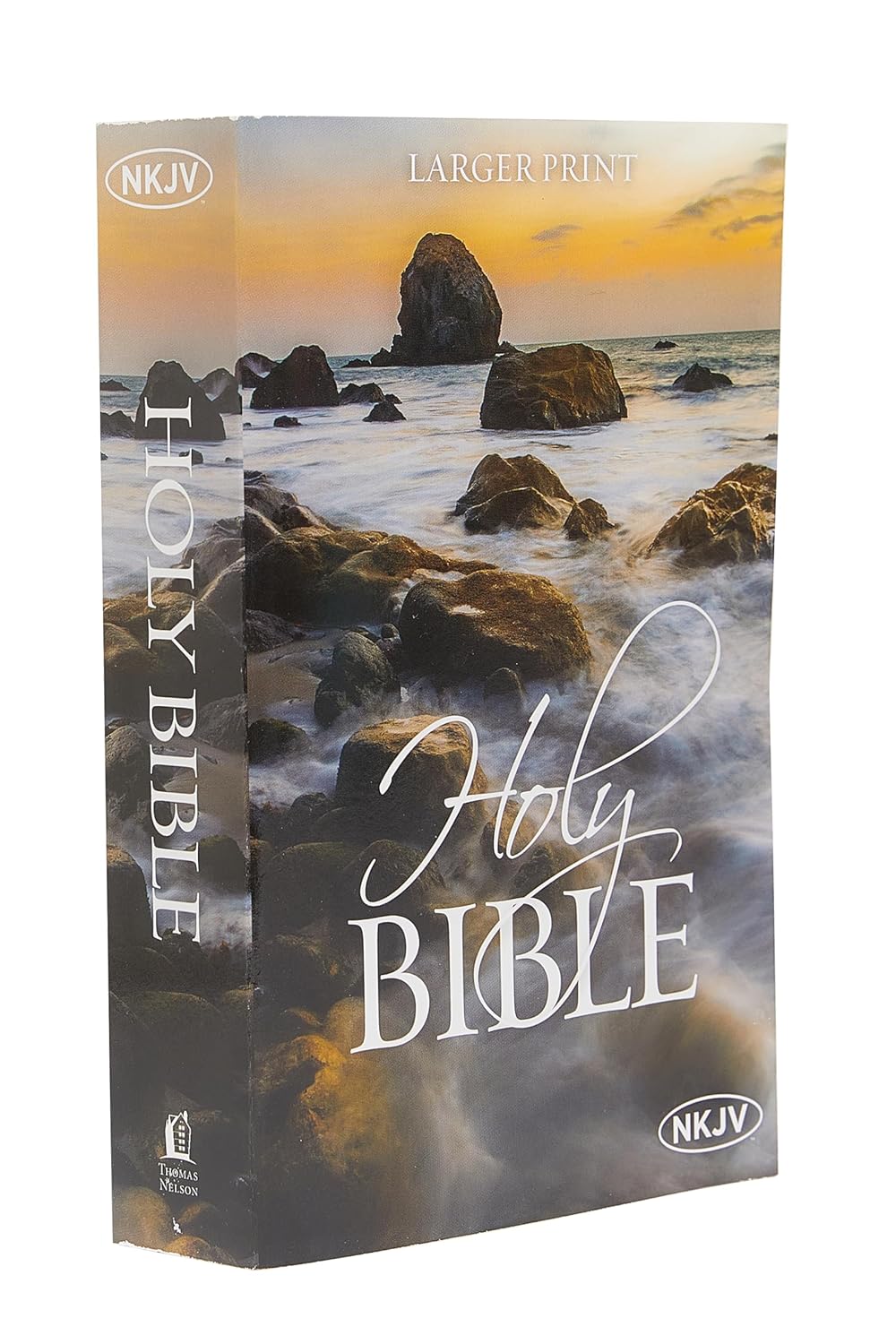 The NKJV, Holy Bible, Larger Print, Paperback: Holy Bible, New King James Version