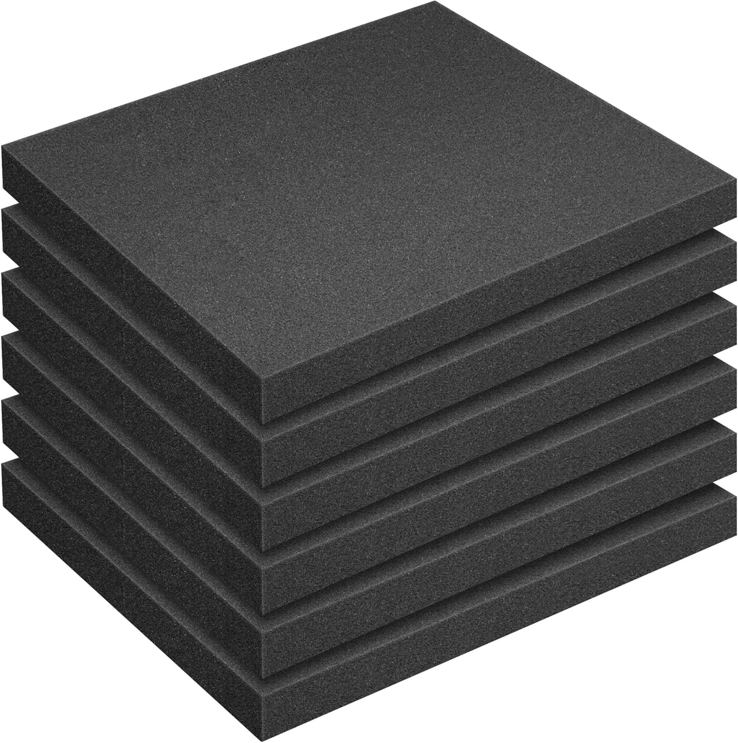 6 Pcs Polyurethane Foam Sheet-40x30x 4CM Tool Box Foam Inserts | Cuttable Inserts for Tool Box Organisation, Camera Cases,Flight Cases
