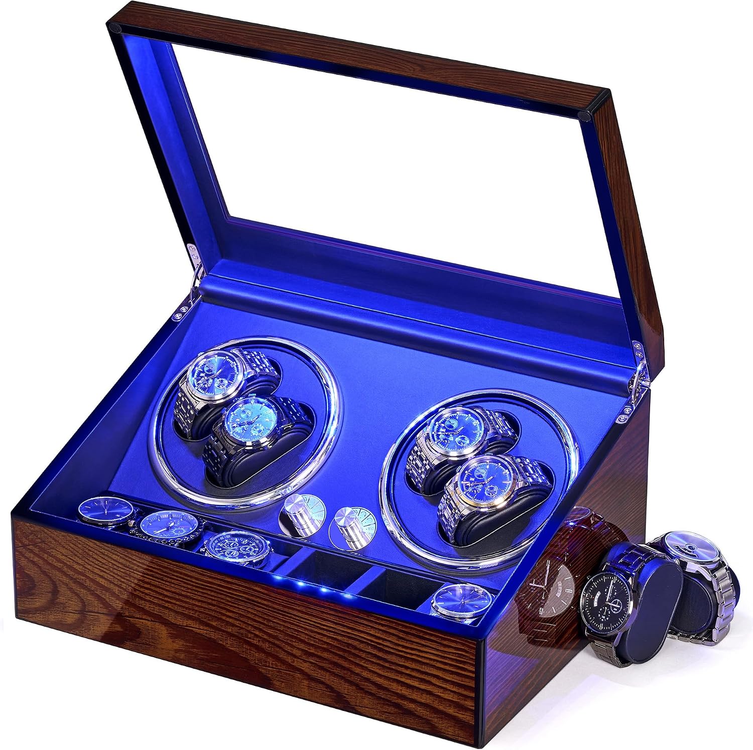 BEWISHOME Watch Winders for Automatic Watches, Automatic Watch Winder Box