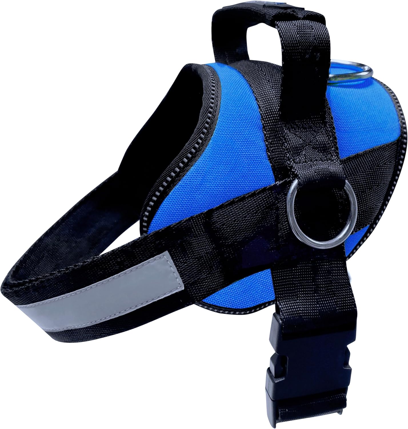 Joyride Basic Essential Dog Harness 1.0 - Small, Medium, Large Dogs, No-Pull Pet Vest with 3 Side Rings for Leash Placement, Adjustable for Training (Blue Serenity, XS)